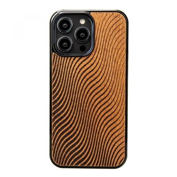 Drewniane etui Bewood iPhone 15 Pro Max, Fale Merbau