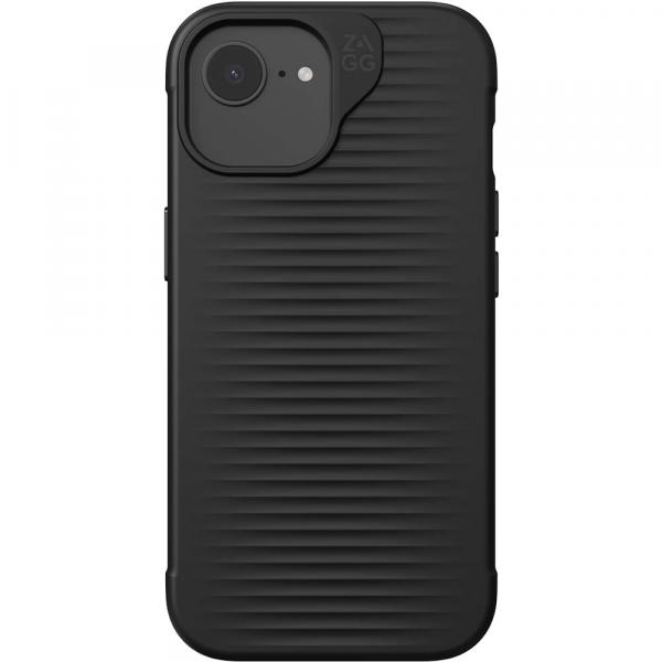 Etui Zagg Luxe do iPhone 16e / 15 / 14 / 13, czarne