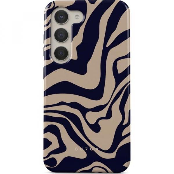 Etui Burga Vigilant Tough do Galaxy S23, beżowo-granatowe
