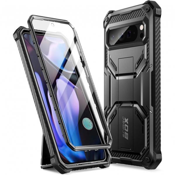 OUTLET: Etui pancerne Supcase i-Blason Armorbox SP (no Holster) do Pixel 9 Pro XL, czarne