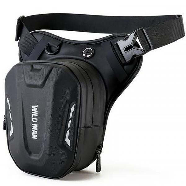 Torba na motocykl, rower WILDMAN L1 3L, czarna