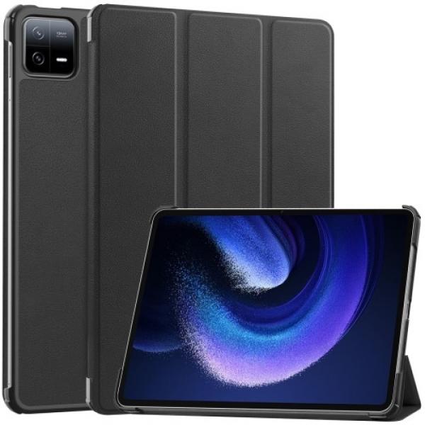 Etui Bizon Case Tab Croc do Xiaomi Pad 6 / Pad 6 Pro, czarne