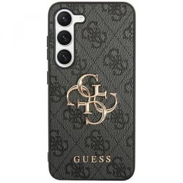 Etui Guess 4G Big Metal Logo do Galaxy S24 Plus, czarne