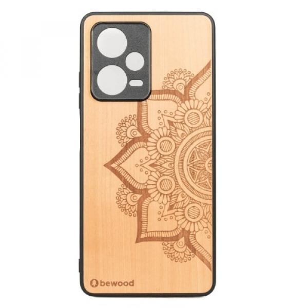 Drewniane etui Bewood do Redmi Note 12 Pro 5G, Mandala Jabłoń