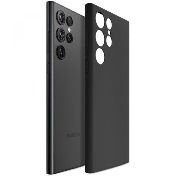 Etui 3mk Silicone Case do Galaxy S24 Ultra 5G, czarne