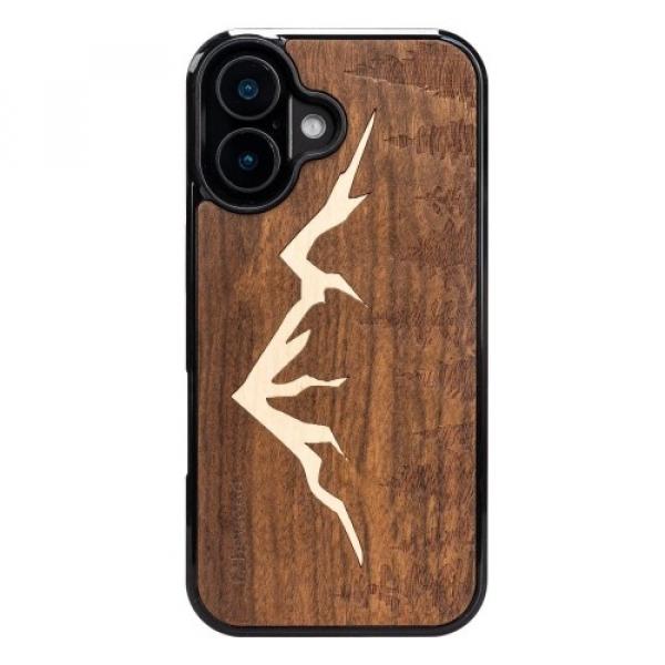 Drewniane etui do iPhone 16, Bewood Góry Imbuia