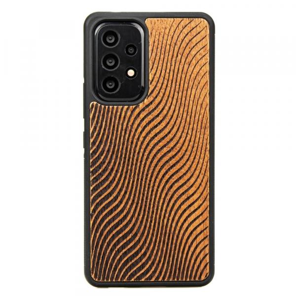 Drewniane etui do Galaxy A33 5G, Bewood Fale Merbau