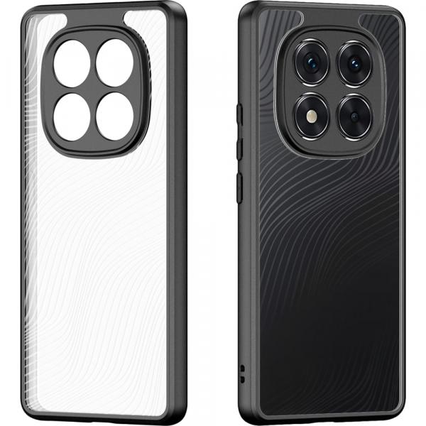 Etui Dux Ducis AIMO do Xiaomi Redmi Note 14 Pro 5G, przezroczyste z czarną ramką