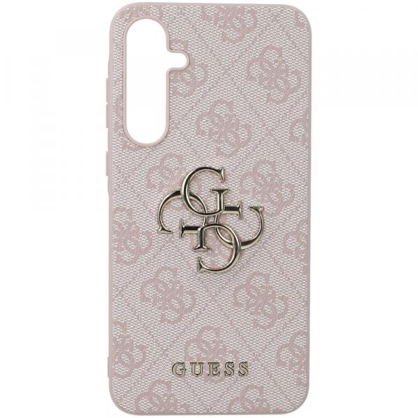 OUTLET: Etui Guess HardCase 4G Big Metal Logo do Galaxy A55, różowe