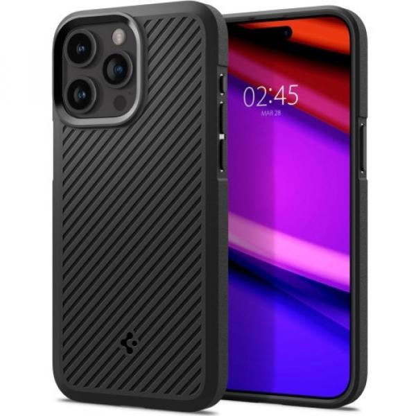 Etui Spigen Core Armor do iPhone 15 Pro, czarne-matowe