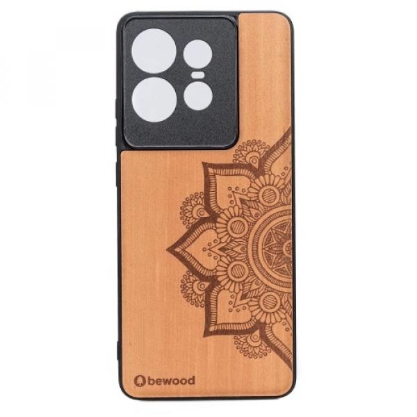 Drewniane etui do Motorola Edge 50 Pro, Bewood Mandala Jabłoń