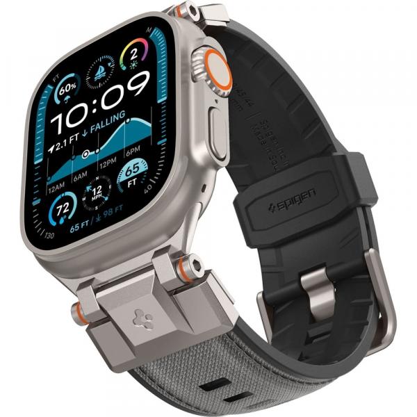 Pasek Spigen DuraPro Armor Band do Apple Watch 49/46/45/44 mm, szary
