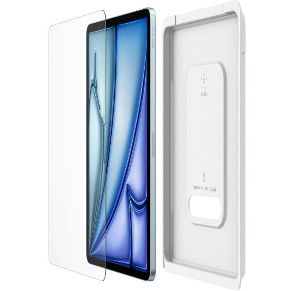 Szkło do etui Belkin SF TG 1-Pack do iPad Air 11 M2 2024 / 11 M3 2025, z aplikatorem