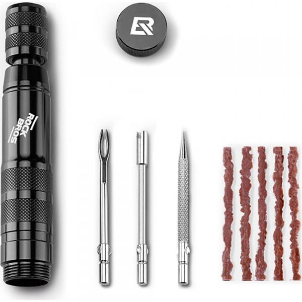Zestaw naprawczy Rockbros Tyre Repair Tool do opon bezdętkowych tubeless, czarny