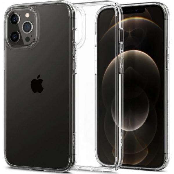 Etui Spigen Ultra Hybrid iPhone 12 / 12 Pro, przezroczyste