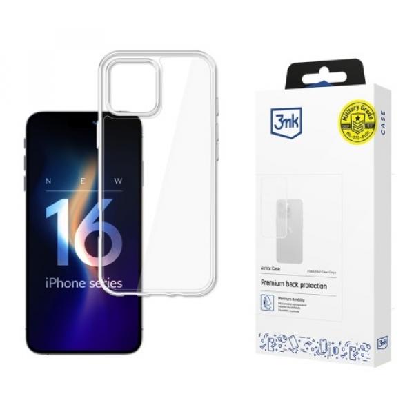 Etui 3mk Armor Case do iPhone 16 Pro, przezroczyste