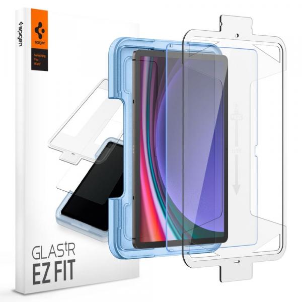 Szkło do etui + Aplikator Spigen Glas.tr EZ Fit 1-Pack do Galaxy Tab S10 FE / S9 FE / S9