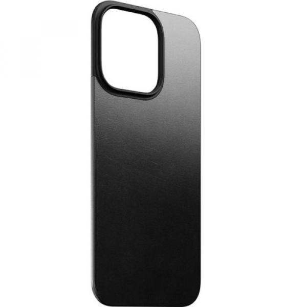 Skórzane etui Nomad Magnetic Leather Back do iPhone 16 Pro Max, czarne