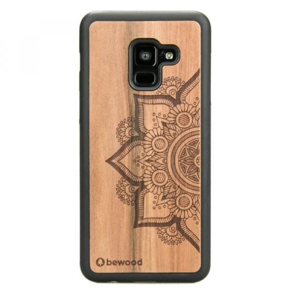 Drewniane etui Bewood na Galaxy A8 2018 MANDALA JABŁOŃ