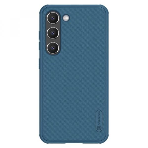 Etui Nillkin Super Frosted Shield Pro do Galaxy S23, niebieskie