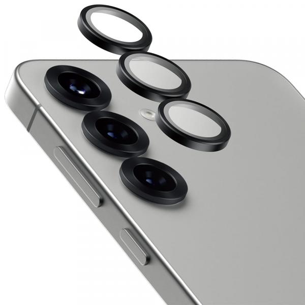 Szkło hartowane na aparat PanzerGlass Hoops do Galaxy S25 Plus, szare