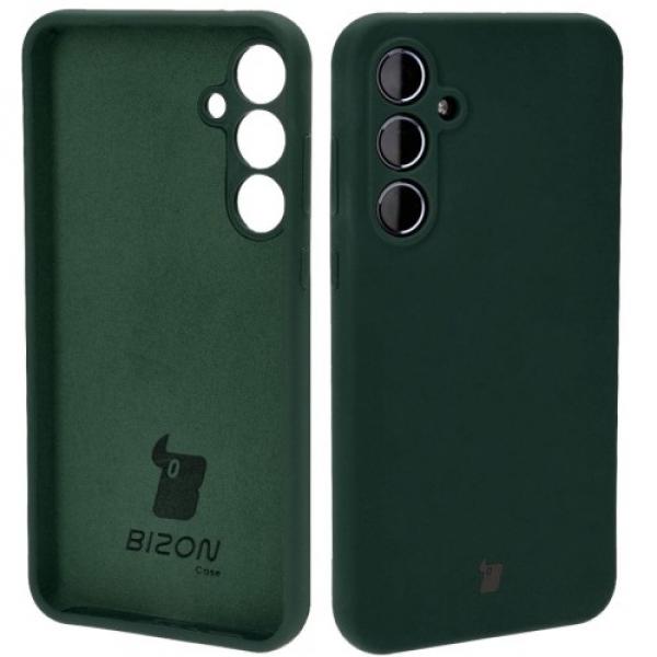 Etui silikonowe Bizon Soft Case do Galaxy A55 5G, ciemnozielone