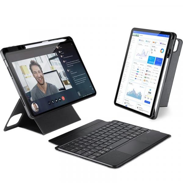 Etui z klawiaturą Bluetooth Dux Ducis (DK Series) do Xiaomi Pad 7/7 Pro, czarne