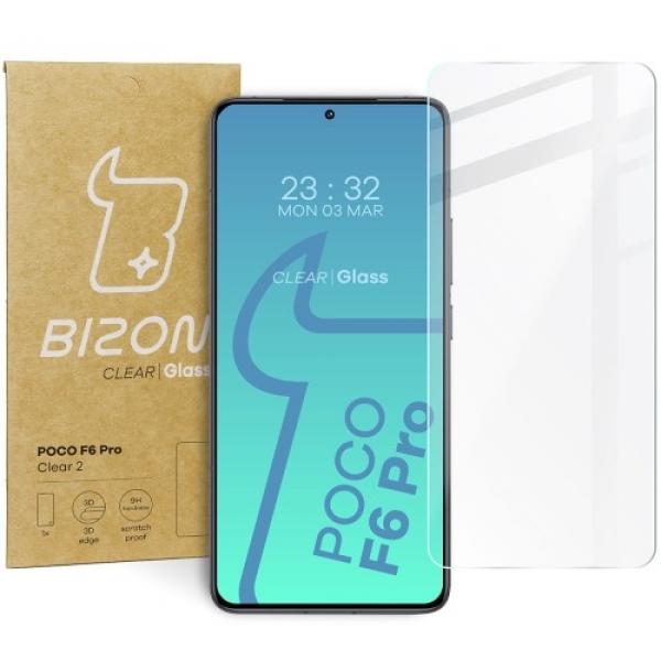 Szkło hartowane Bizon Glass Clear 2 do Xiaomi Poco F6 Pro