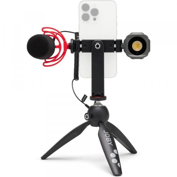 Statyw Joby HandyPod 2 z głowicą kulową, uchwytem GripTight 360 do smartfona i adapterem do GoPro, czarny