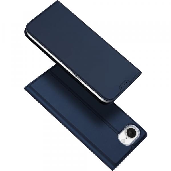 OUTLET: Etui z klapką Dux Ducis Skin Pro do iPhone 16e, granatowe