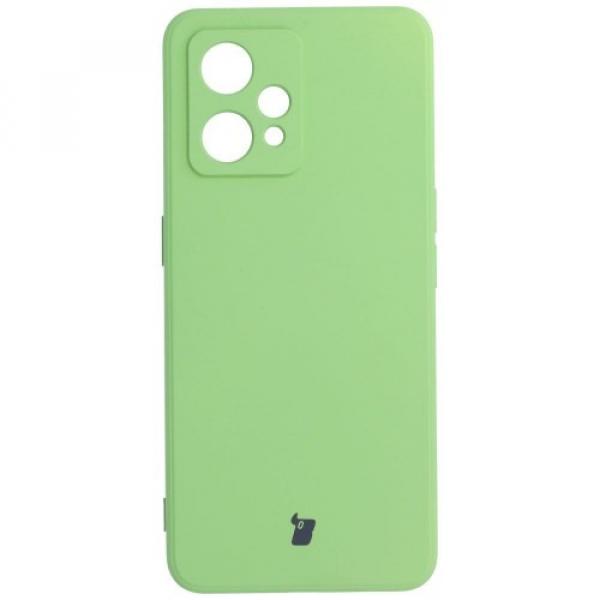 Etui Bizon Case Silicone do Realme 9 Pro+, jasnozielone