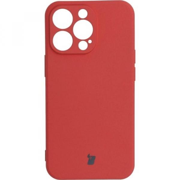 Etui Bizon Case Silicone do iPhone 13 Pro, ciemny róż