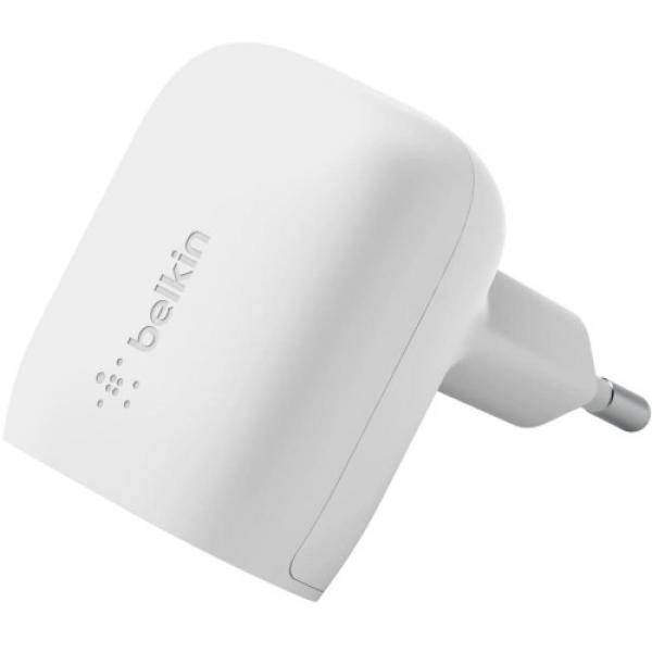 Ładowarka sieciowa Belkin Boost USB-C PD 3.1 PPS 20W, biała
