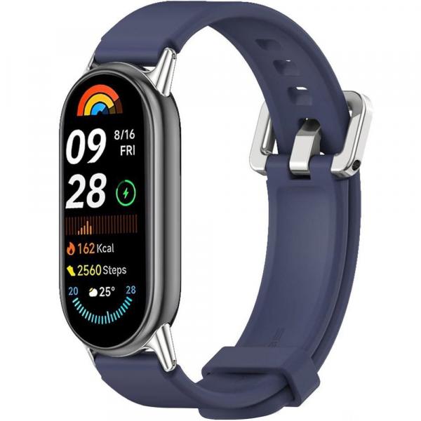 Pasek Tech-Protect Iconband Classic do Xiaomi Smart Band 10 / 9 / 9 NFC / 8, granatowy