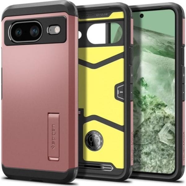 Etui Spigen Tough Armor do Google Pixel 8, różowozłote