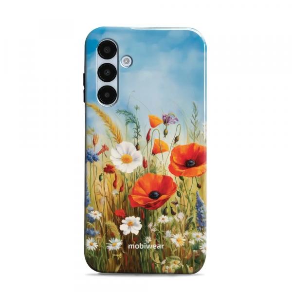 Etui ochronne do Galaxy A25 5G, Mobiwear Elite Pro, łąkowe kwiaty