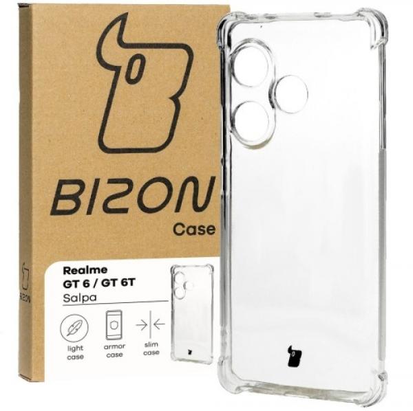 Elastyczne etui Bizon Case Salpa do Realme GT 6 / GT 6T / GT Neo 6 / GT Neo 6 SE, przezroczyste