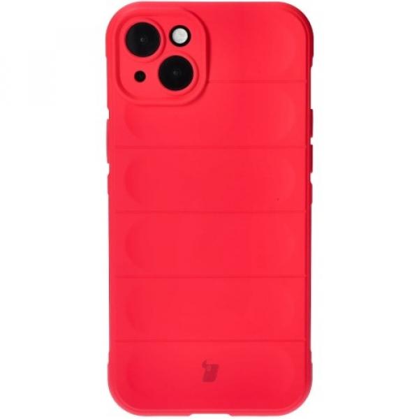 Pancerne etui Bizon Case Tur do iPhone 15 Plus, czerwone