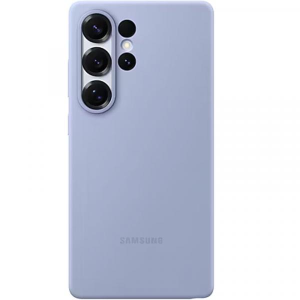 Etui Samsung Silicone Case do Galaxy S25 Ultra, jasnoniebieskie