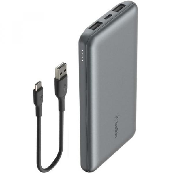 Bateria Belkin Boost Power Bank 10K 15W 10000 mAh, szara