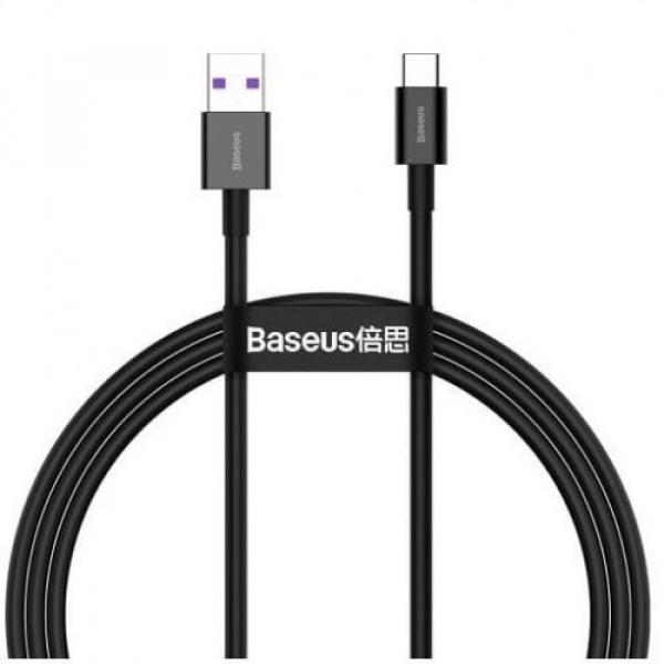 Kabel Baseus Superior USB-A do USB-C 66W 6A 2m, czarny