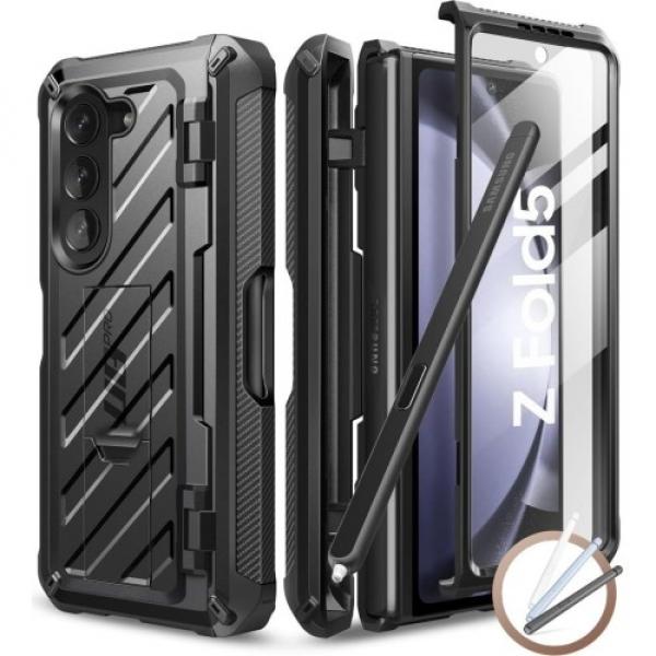 Etui Supcase UB Pro Pen SP do Galaxy Z Fold5, czarne