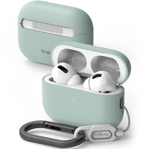 OUTLET: Etui Ringke Silicone do Apple AirPods Pro 1 / 2, miętowe pastelowe