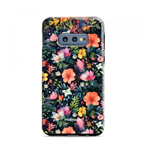 Etui ochronne do Galaxy S10e, Mobiwear Elite Pro, kolorowo-kwieciste