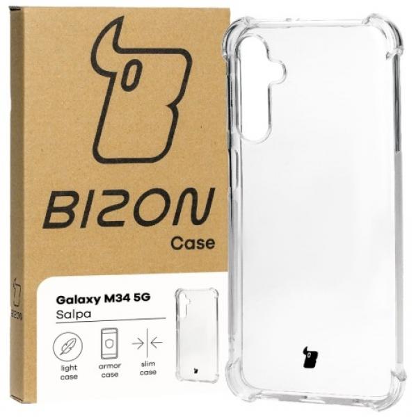 Elastyczne etui Bizon Case Salpa do Galaxy M34 5G, przezroczyste