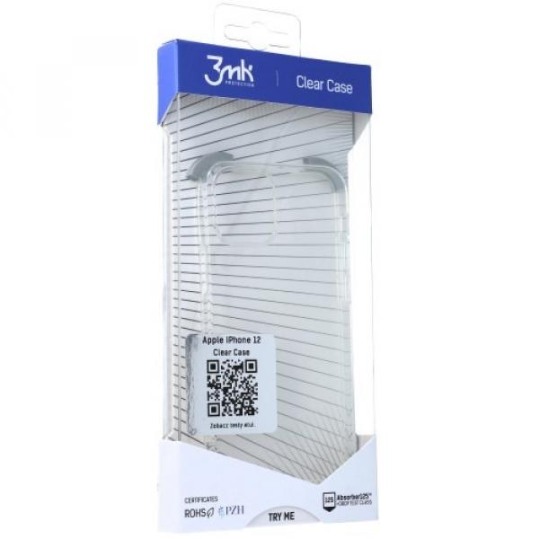 Etui 3mk Clear Case do iPhone 12 Mini, przezroczyste