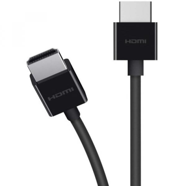 OUTLET: Kabel Belkin HDMI / HDMI 2.1, 8K/60Hz, 4K/120Hz, HDR DV UHS 2m, czarny