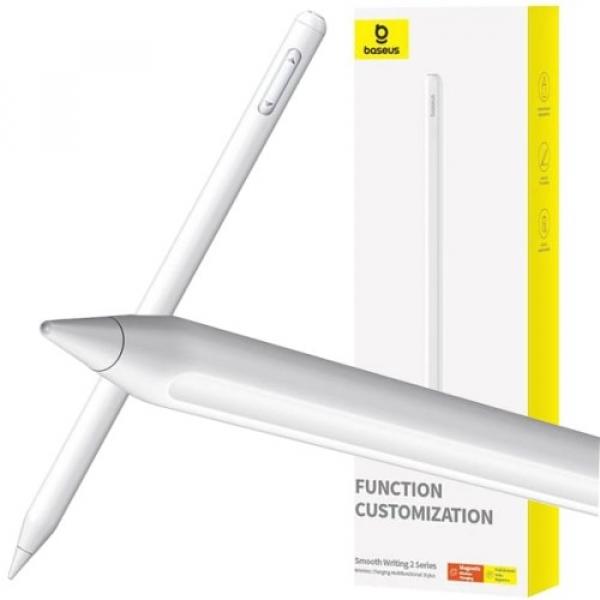 Rysik Baseus Smooth Writing 2 dla iPad / Pro / Air / Mini (2018-2022), biały