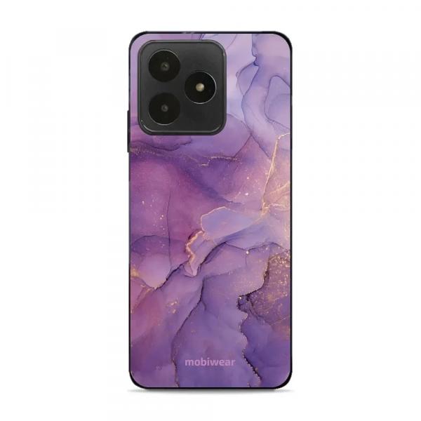 Etui ochronne do Realme Note 50, Mobiwear Glossy Case, fioletowe