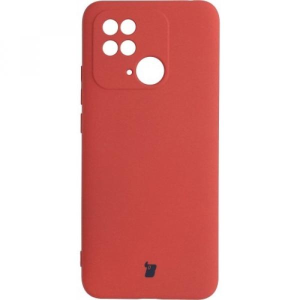 Etui Bizon Case Silicone do Xiaomi Redmi 10C, ciemny róż